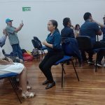 Foto 4. Personas sordociegas en actividad 15 de junio 2024